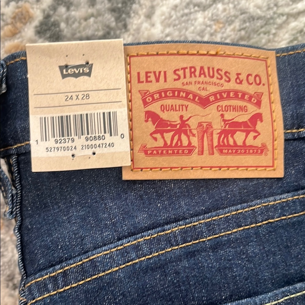 Levi's Classic Blue Denim Pants